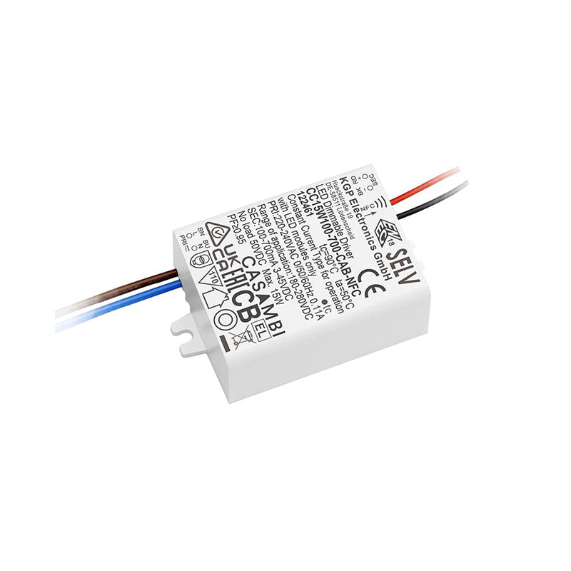 15W LED-Treiber 100-700mA CASAMBI NFC