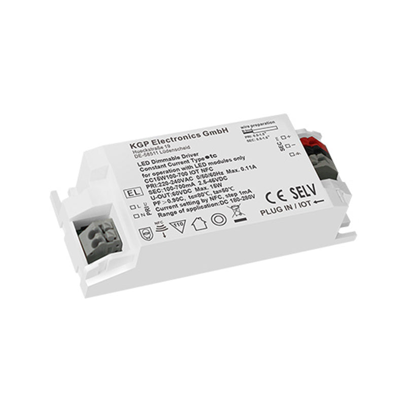 15W LED-Treiber 100-700mA IOT NFC