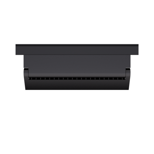 12W Linear LED-Leuchte GapSpot-move in schwarz für 48V Stromschienensysteme