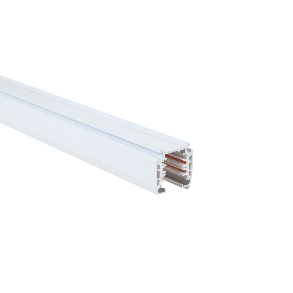 Stromschiene 230V zur Aufbaumontage innoLED Stromschiene weiß mit Leiterkontakten