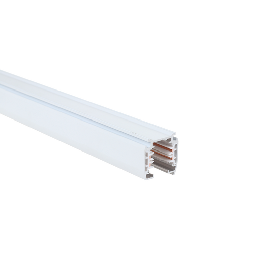 Stromschiene 230V zur Aufbaumontage innoLED Stromschiene weiß mit Leiterkontakten
