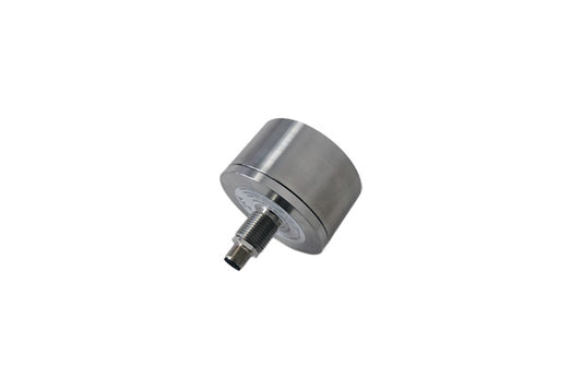 Maschinenleuchte Dot D70 in Edelstahl V4A mit rückseitigem Flanschsstecker M12