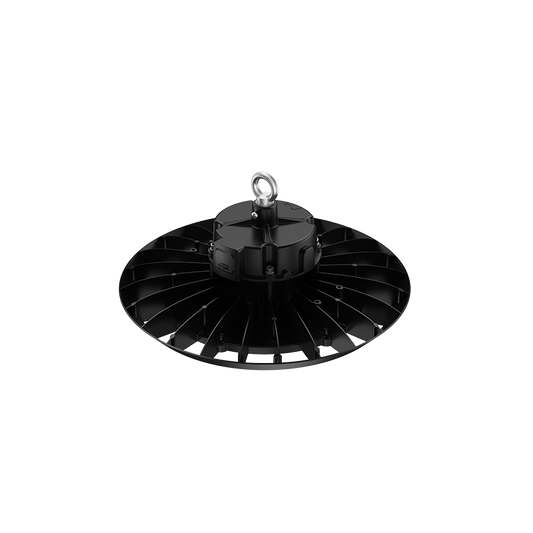 LED Industrieleuchte MIZAR 150W in schwarz Ansicht von oben