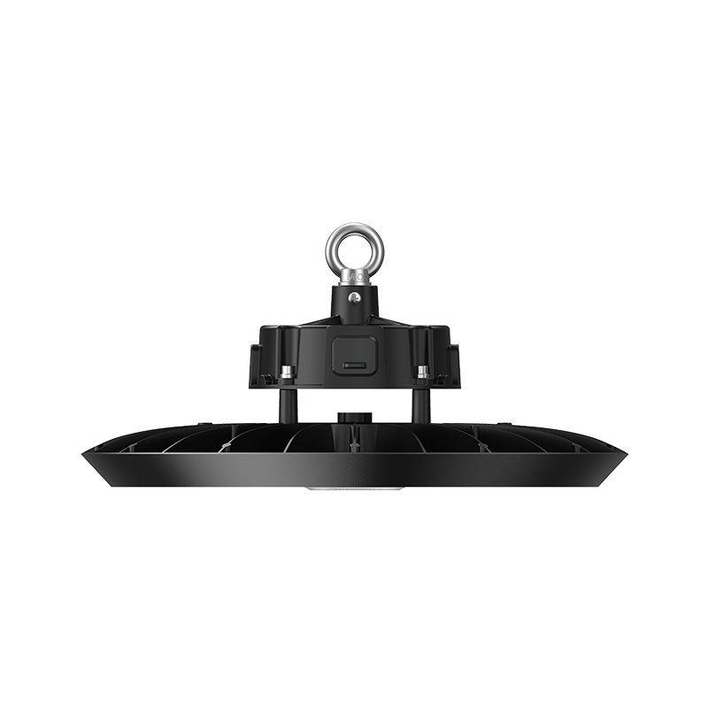 LED Industrieleuchte MIZAR in schwarz Ansicht von Vorne