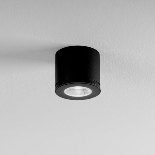 Newton Deckenleuchte hoch in Schwarz von DLS Lighting
