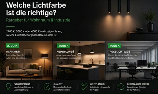 Welche Lichtfarbe ist die richtige?