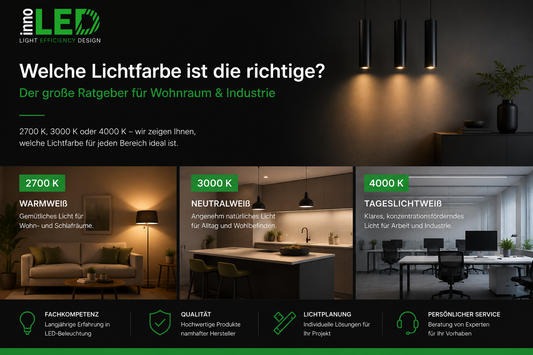 Welche Lichtfarbe ist die richtige?