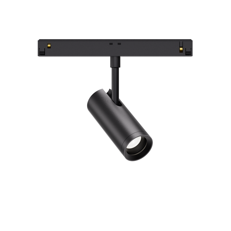6W Zoom D35-48V schwarz innoLED LED-Spot schwarz, mit Zoom-Funktion am Schienenstrahler
