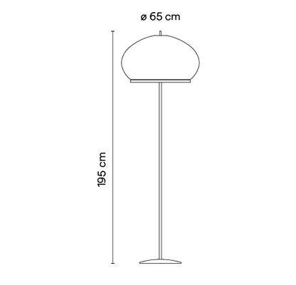 Stehleuchte Knit 7487 195cm