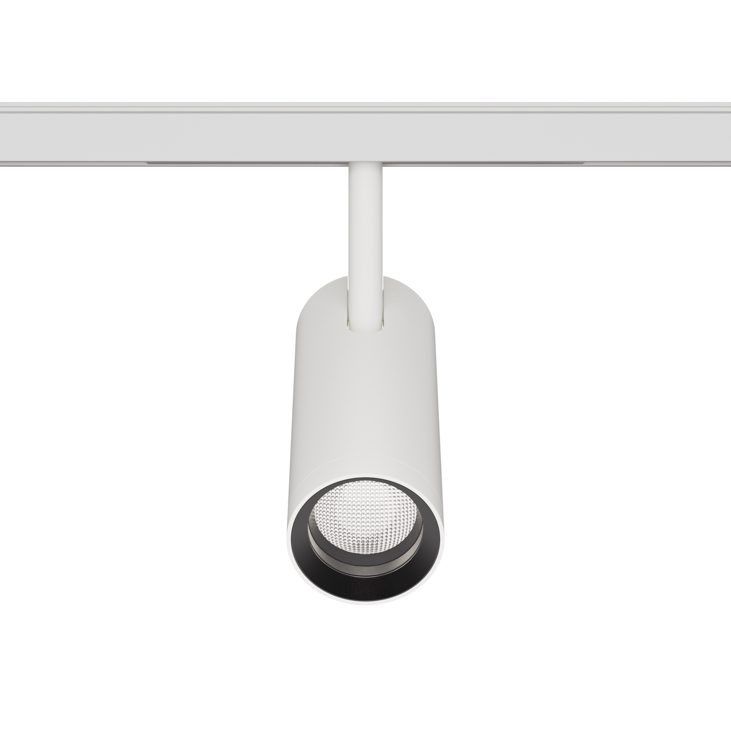 12W Schienenstrahler Zoom D55 weiß für 48V Stromschienen