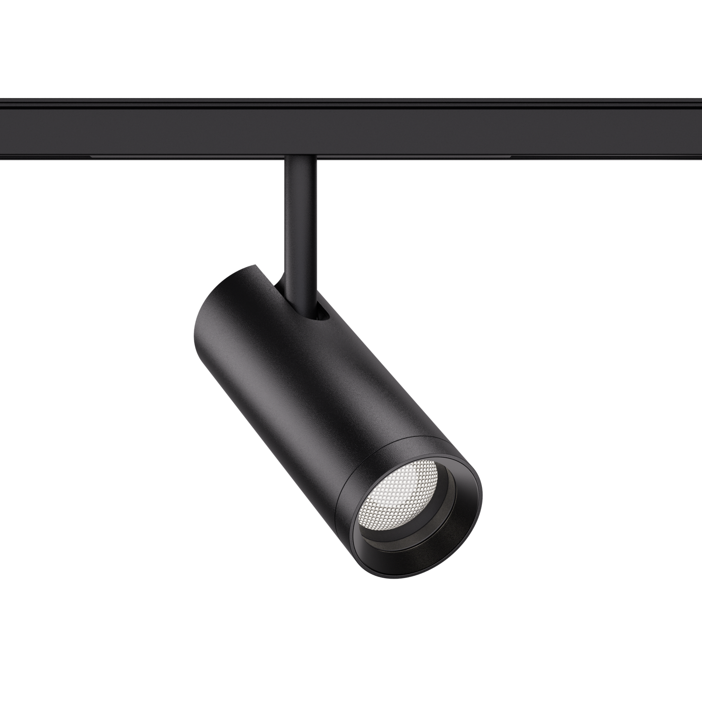 12W Schienenstrahler Zoom D55 schwarz für 48V Stromschienen