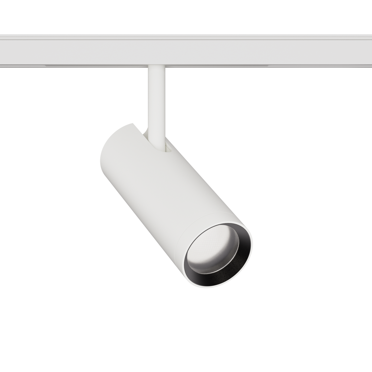 12W Schienenstrahler Zoom D55 weiß für 48V Stromschienen