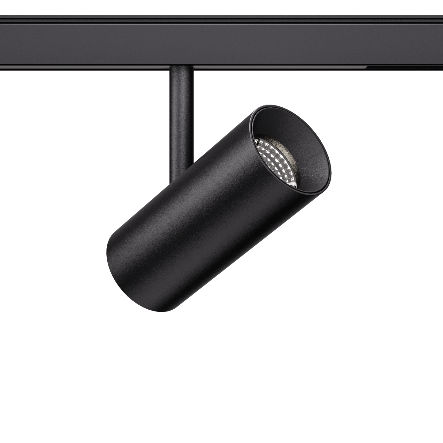 10W Schienenstrahler SpotON D45-schwarz für 48V Stromschienen