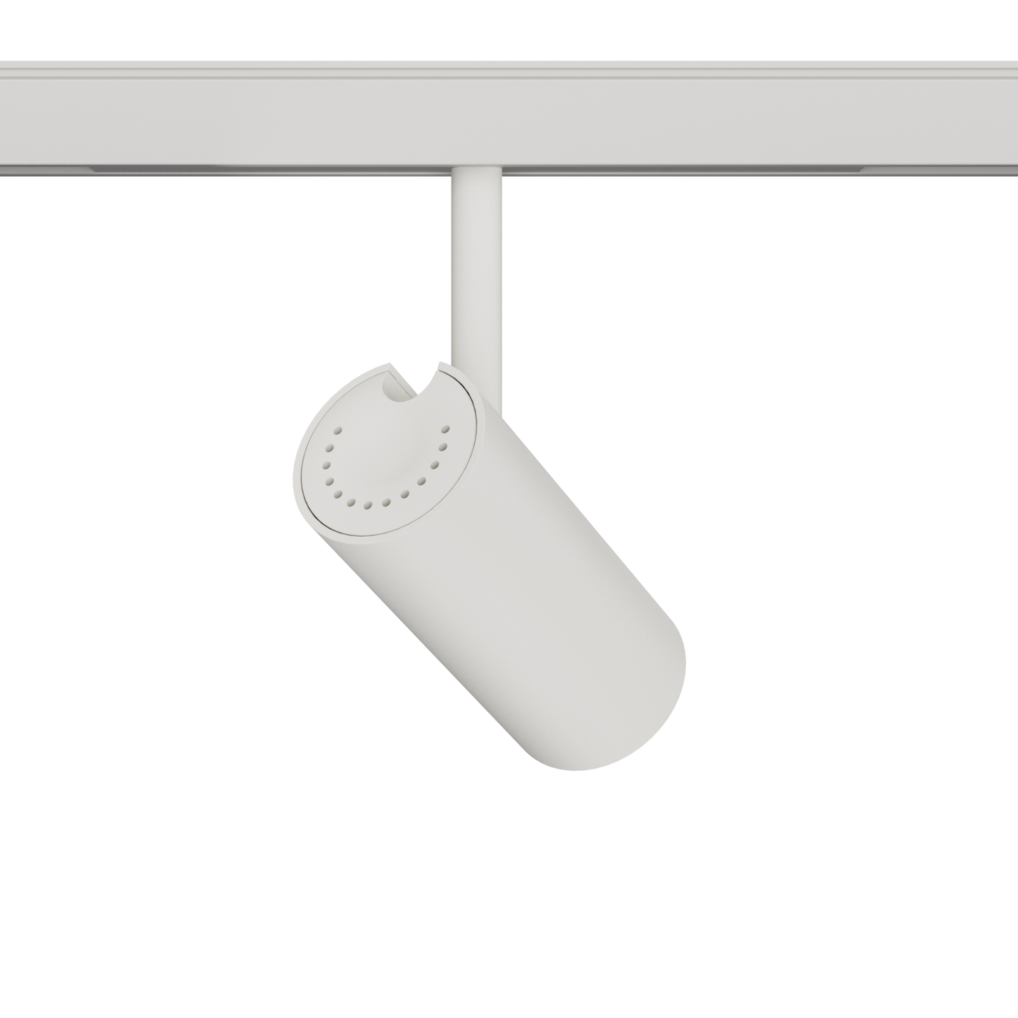 10W Schienenstrahler SpotON D45-weiß für 48V Stromschienen