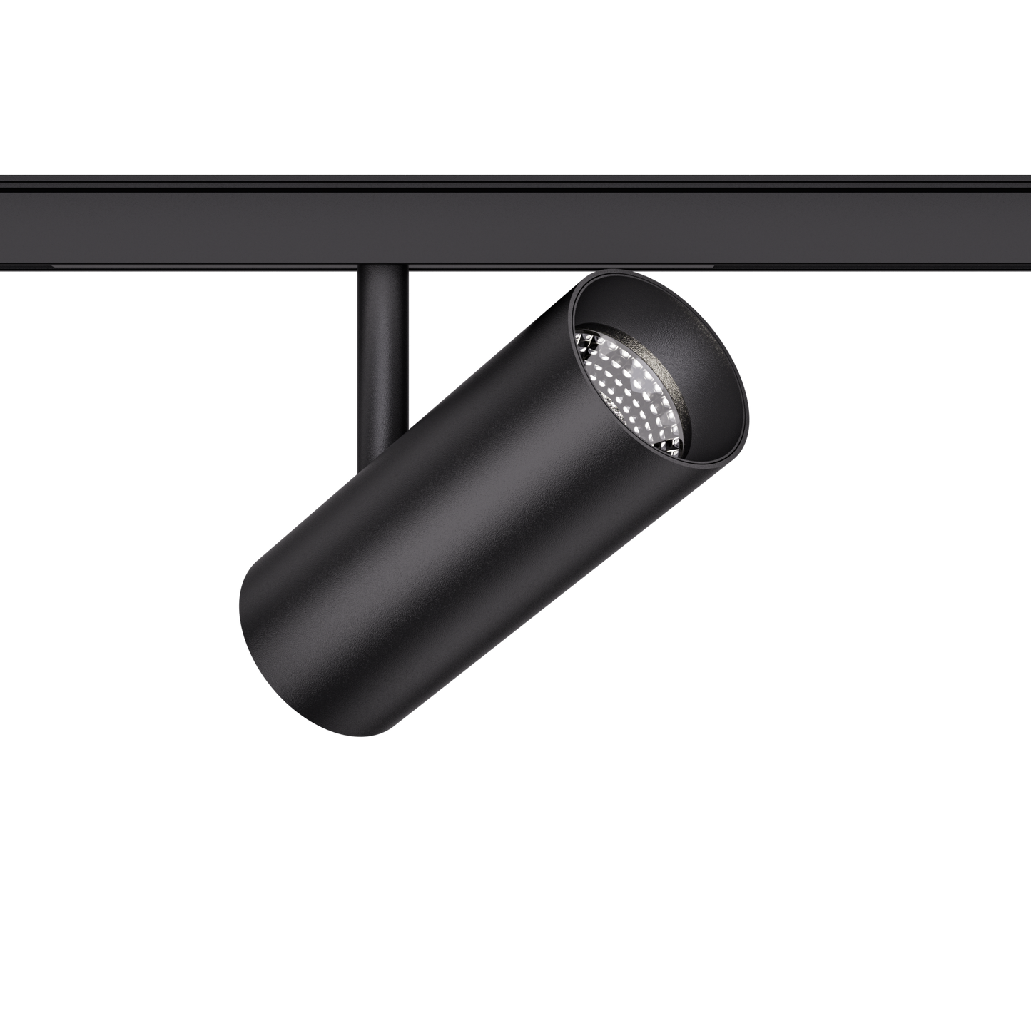12W Schienenstrahler SpotON D55-schwarz für 48V Stromschienen