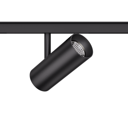 12W Schienenstrahler SpotON D55-schwarz für 48V Stromschienen