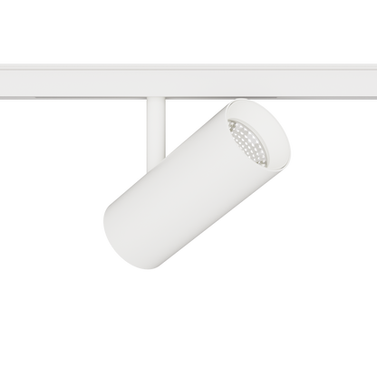 12W Schienenstrahler SpotON D55-weiß für 48V Stromschienen