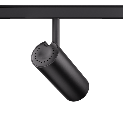 12W Schienenstrahler SpotON D55-schwarz für 48V Stromschienen
