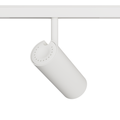 12W Schienenstrahler SpotON D55-weiß für 48V Stromschienen