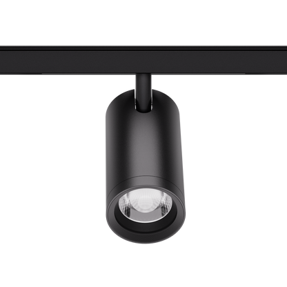 12W Schienenstrahler Zoom D62 schwarz für 48V Stromschienen