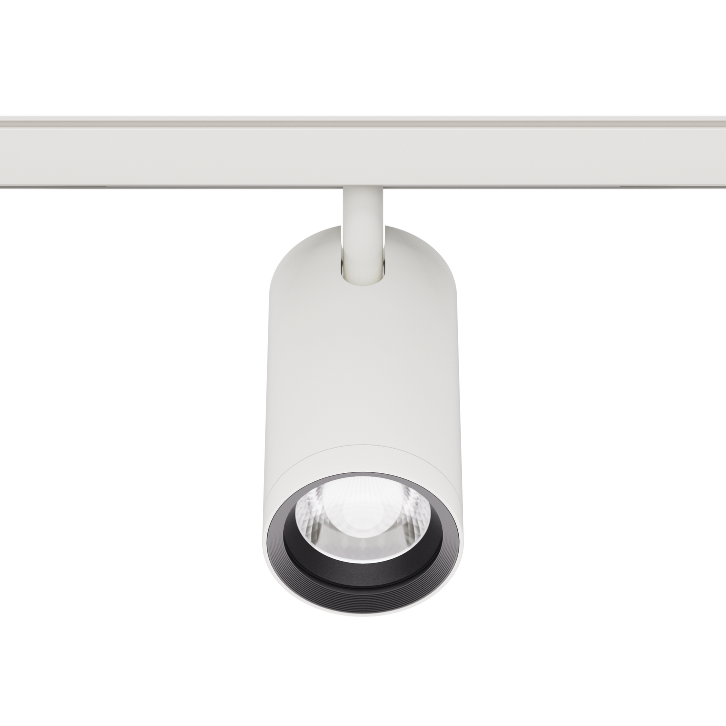 15W Schienenstrahler Zoom D62-short weiß für 48V Stromschienen