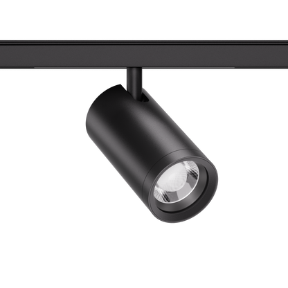 12W Schienenstrahler Zoom D62 schwarz für 48V Stromschienen