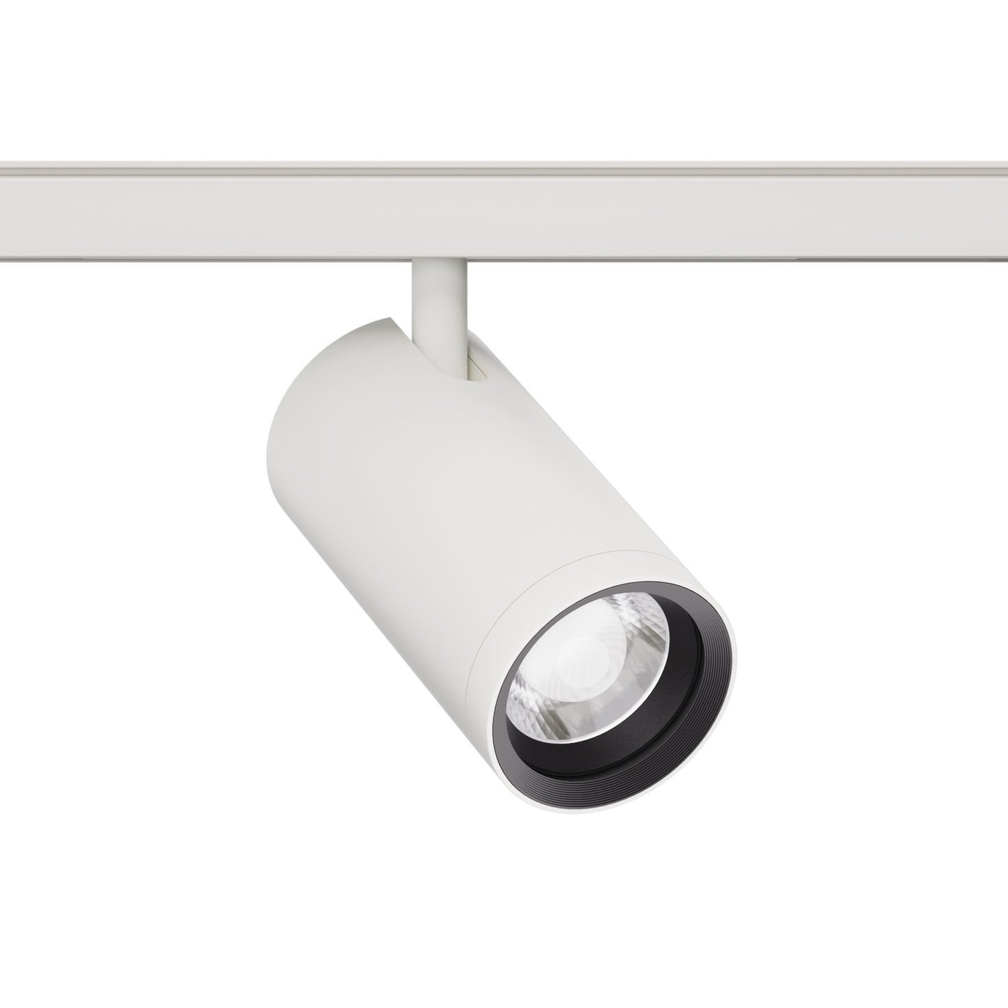 12W Schienenstrahler Zoom D62 weiß für 48V Stromschienen