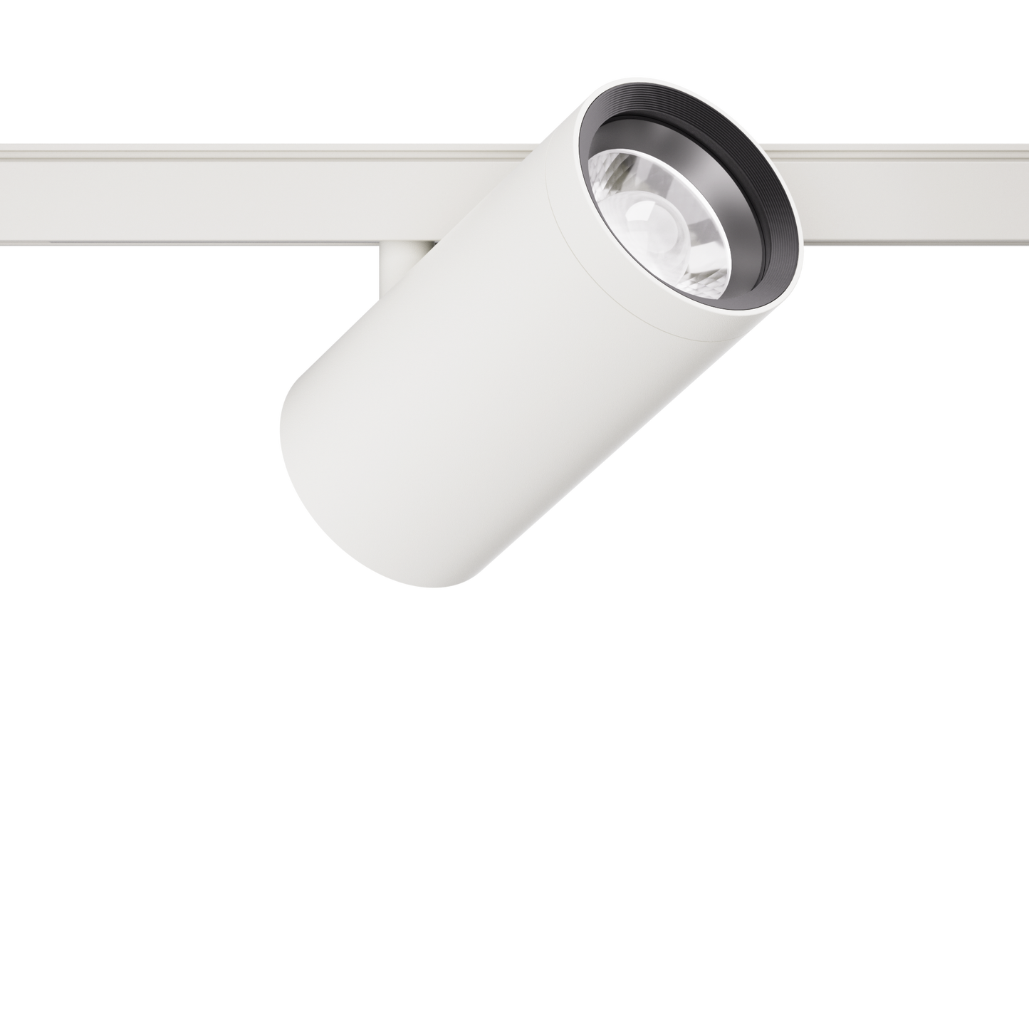 15W Schienenstrahler Zoom D62-short weiß für 48V Stromschienen