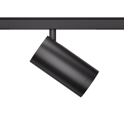 12W Schienenstrahler Zoom D62 schwarz für 48V Stromschienen