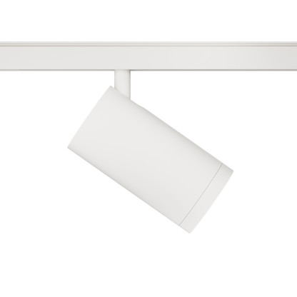 15W Schienenstrahler Zoom D62-short weiß für 48V Stromschienen