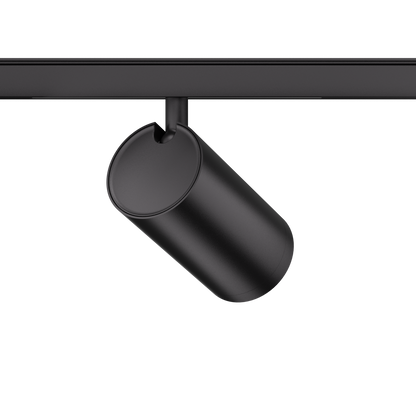 12W Schienenstrahler Zoom D62 schwarz für 48V Stromschienen