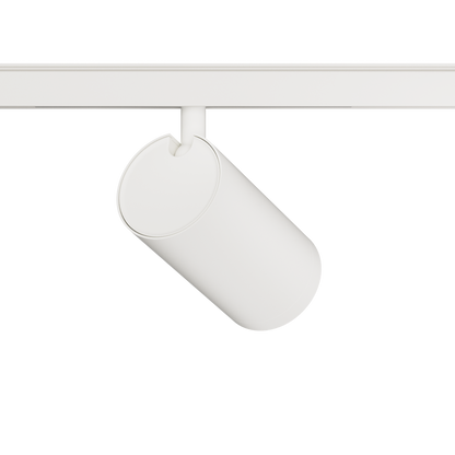 15W Schienenstrahler Zoom D62-short weiß für 48V Stromschienen