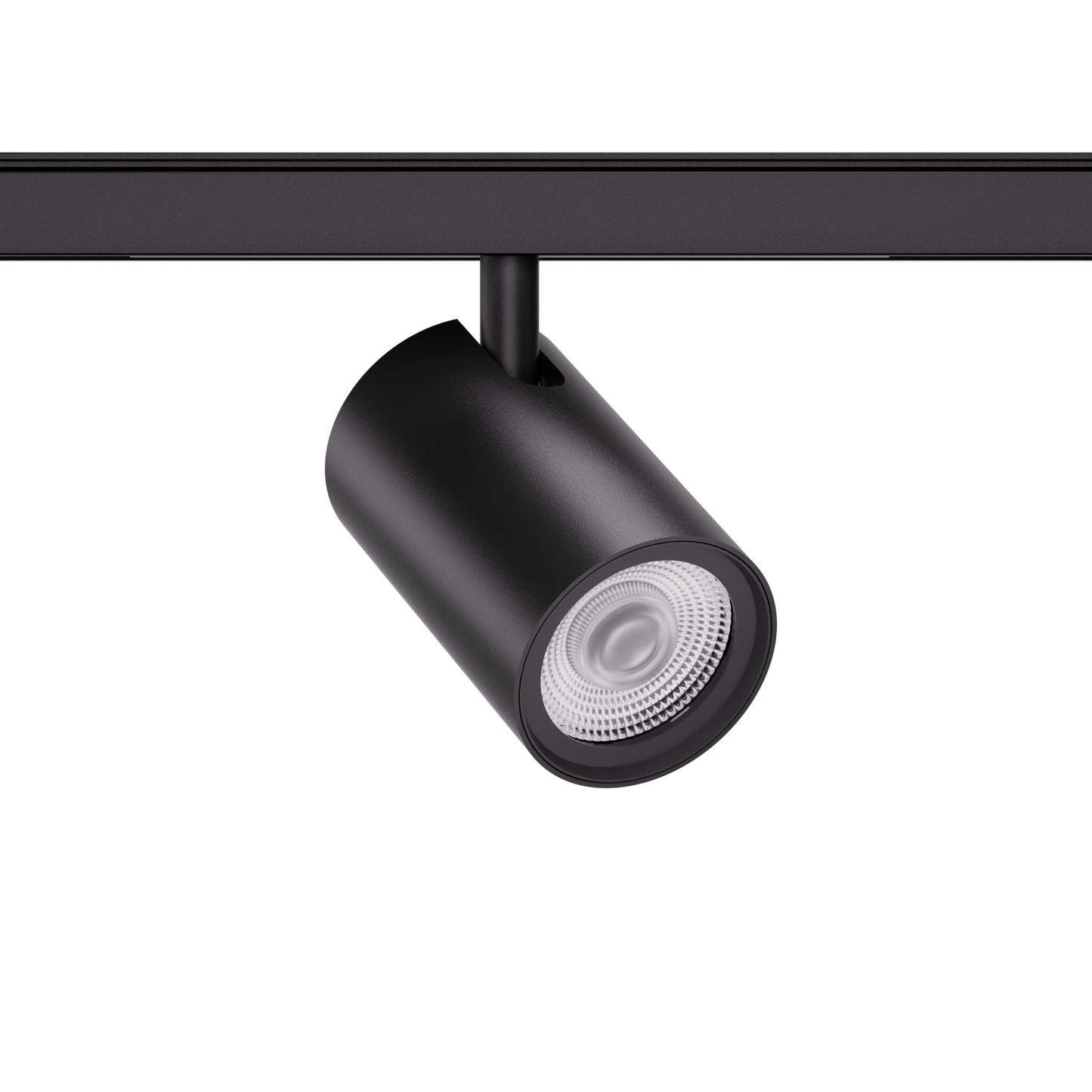 12W Schienenstrahler SpotON D62 schwarz für 48V Stromschienen