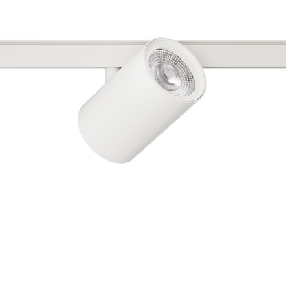12W Schienenstrahler SpotON D62 weiß für 48V Stromschienen