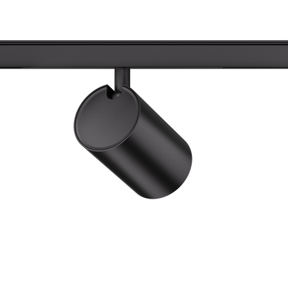 12W Schienenstrahler SpotON D62 schwarz für 48V Stromschienen
