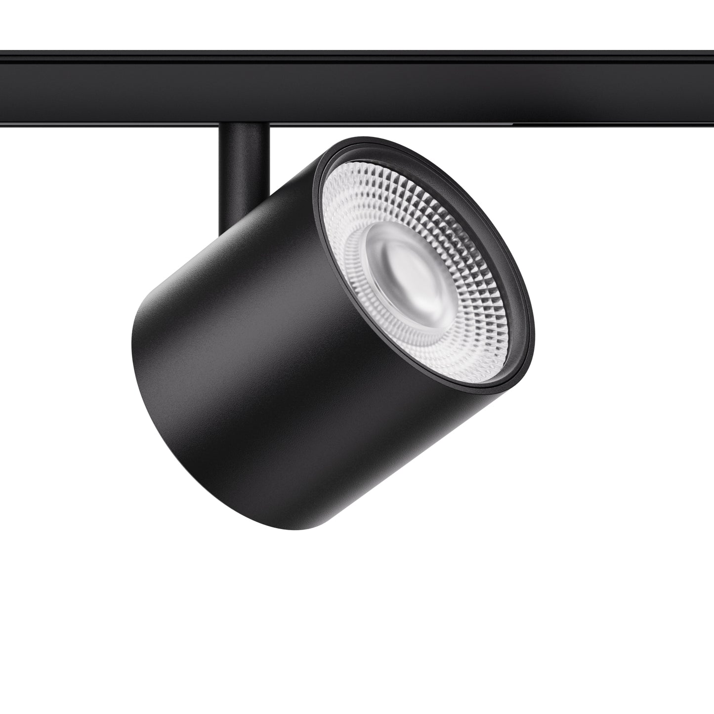 20W Schienenstrahler SpotON D90 schwarz für 48V Stromschienen