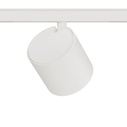 20W Schienenstrahler SpotON D90 weiß für 48V Stromschienen