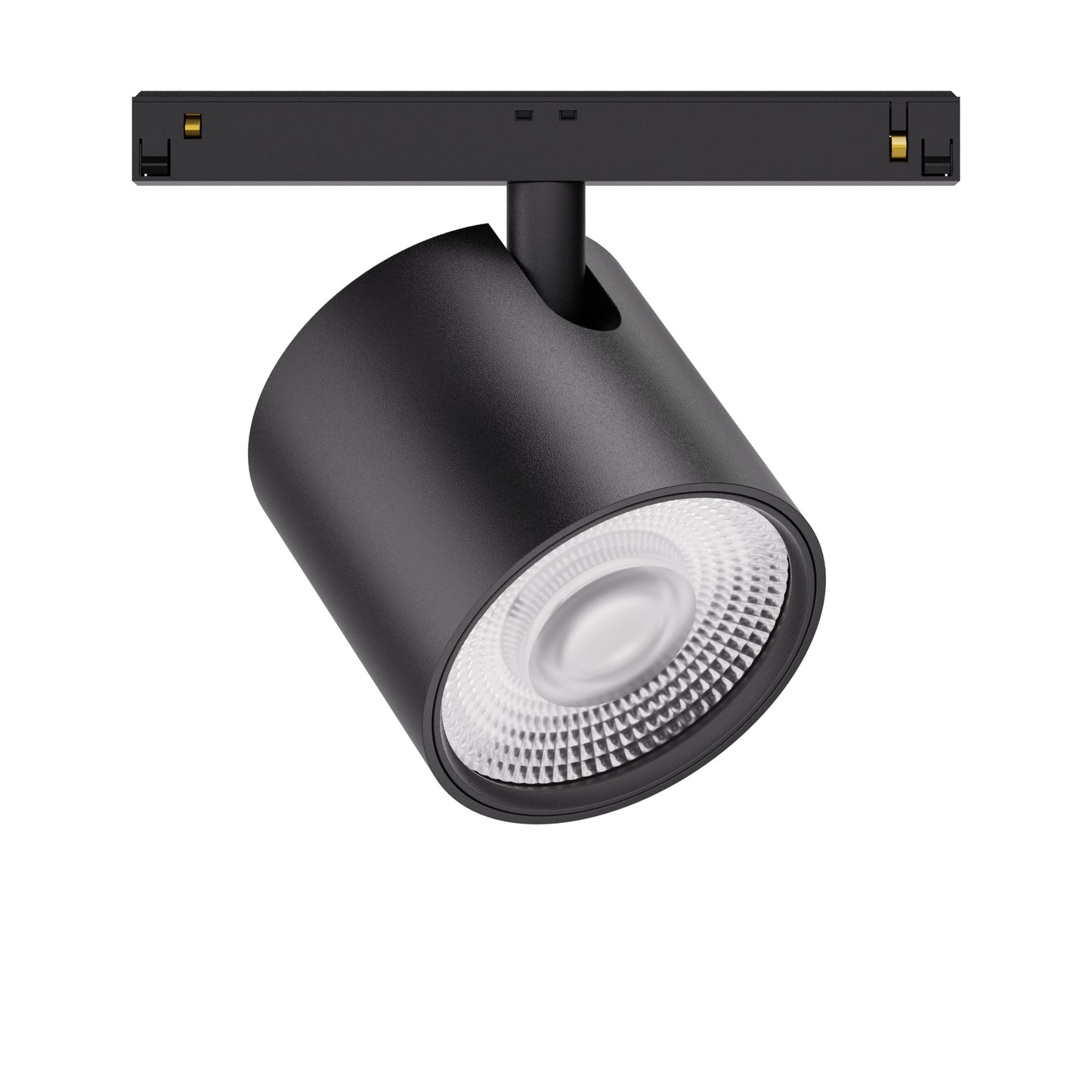20W Schienenstrahler SpotON D90 schwarz für 48V Stromschienen