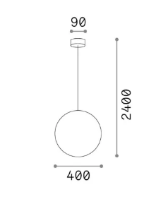 Mapa sp1 d40 Pendelleuchte