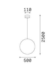 Mapa sp1 d50 Pendelleuchte