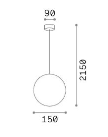 Mapa sp1 d15 Pendelleuchte