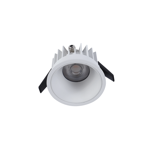 FOCO Einbaudownlight 15W in Weiß mit weißem Reflektor
