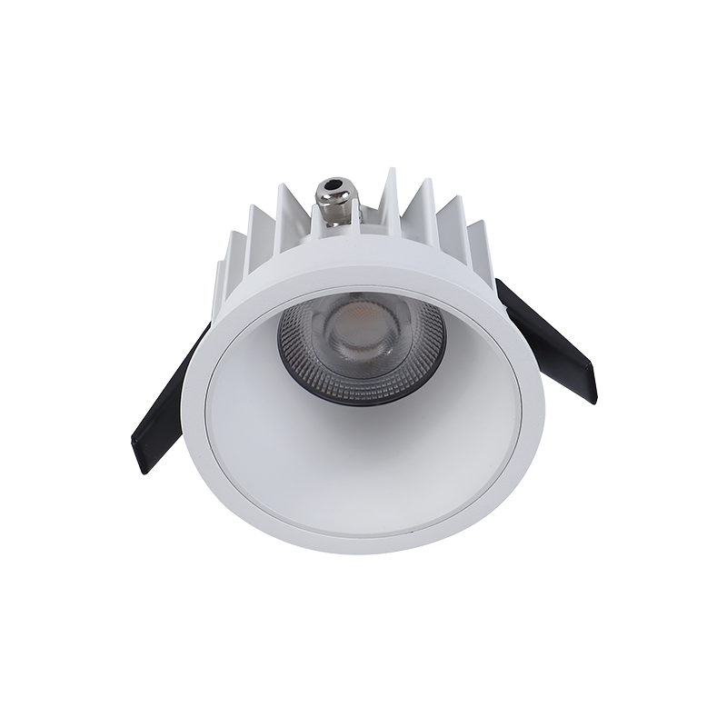 FOCO Einbaudownlight 30W in Weiß mit weißem Reflektor