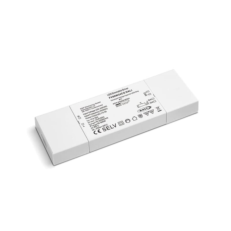 FV60W24CG DALI KGP-Electronics GmbH LED-Dimmbarer Treiber für LED weiß DALI-Dimmung