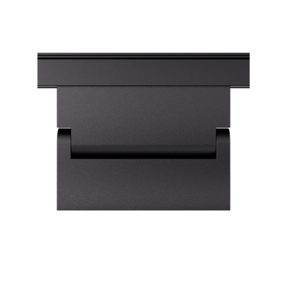 6W Linear LED-Leuchte GapSpot-move in schwarz für 48V Stromschienensysteme