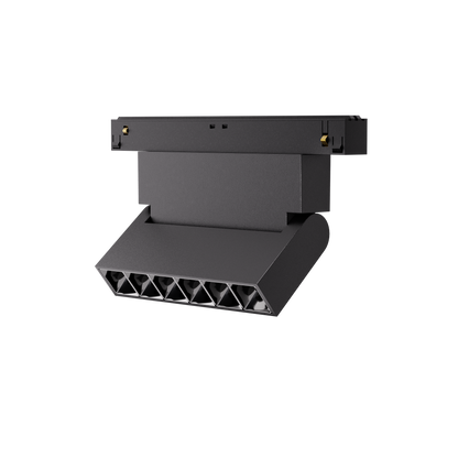6W Linear LED-Leuchte GapSpot-move in schwarz für 48V Stromschienensysteme
