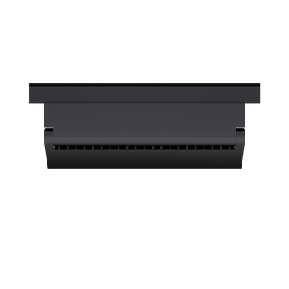 12W Linear LED-Leuchte GapSpot-move in schwarz für 48V Stromschienensysteme