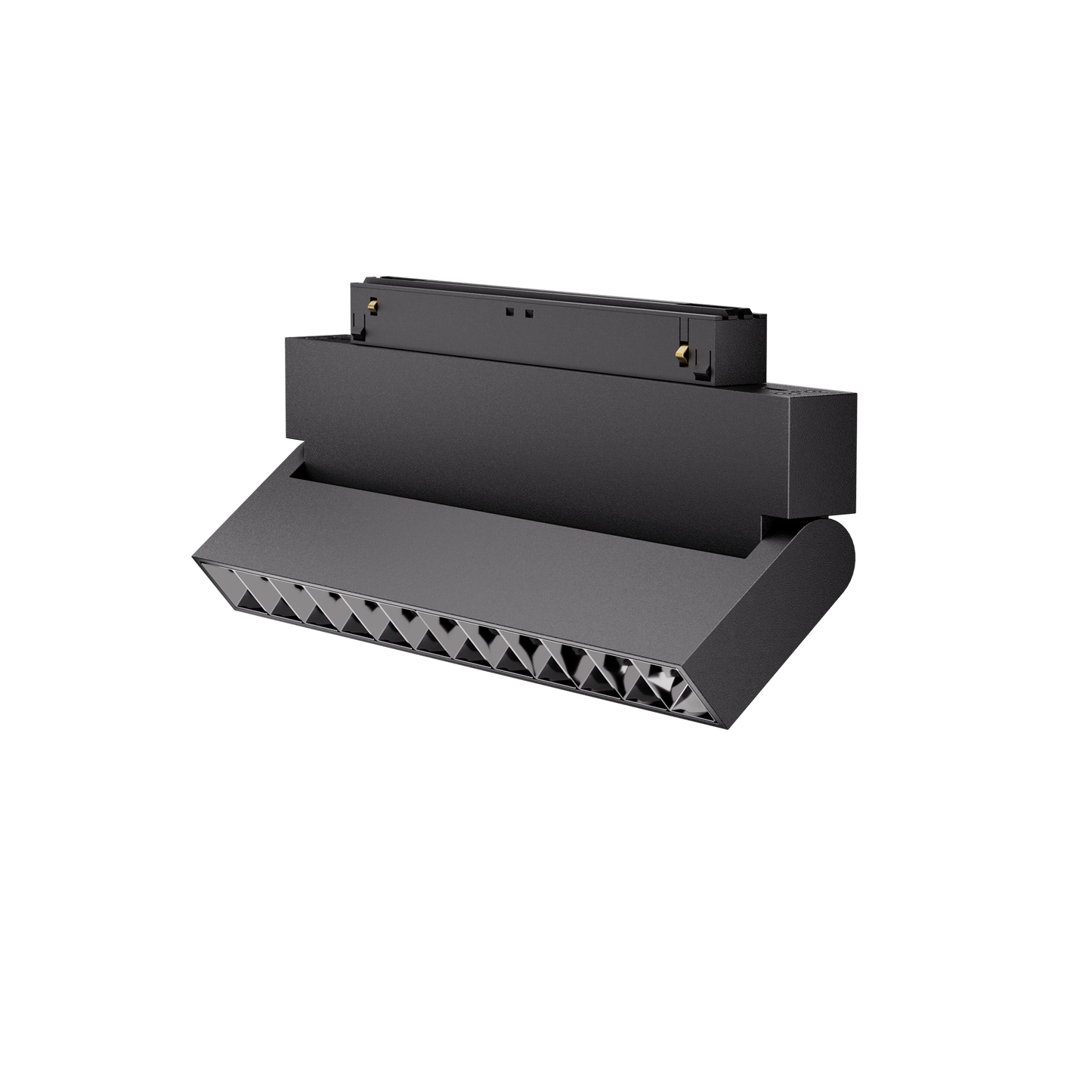 12W Linear LED-Leuchte GapSpot-move in schwarz für 48V Stromschienensysteme