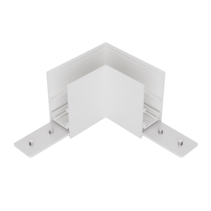 Horizontaler Eckverbinder für hohe 48V Stromschienen