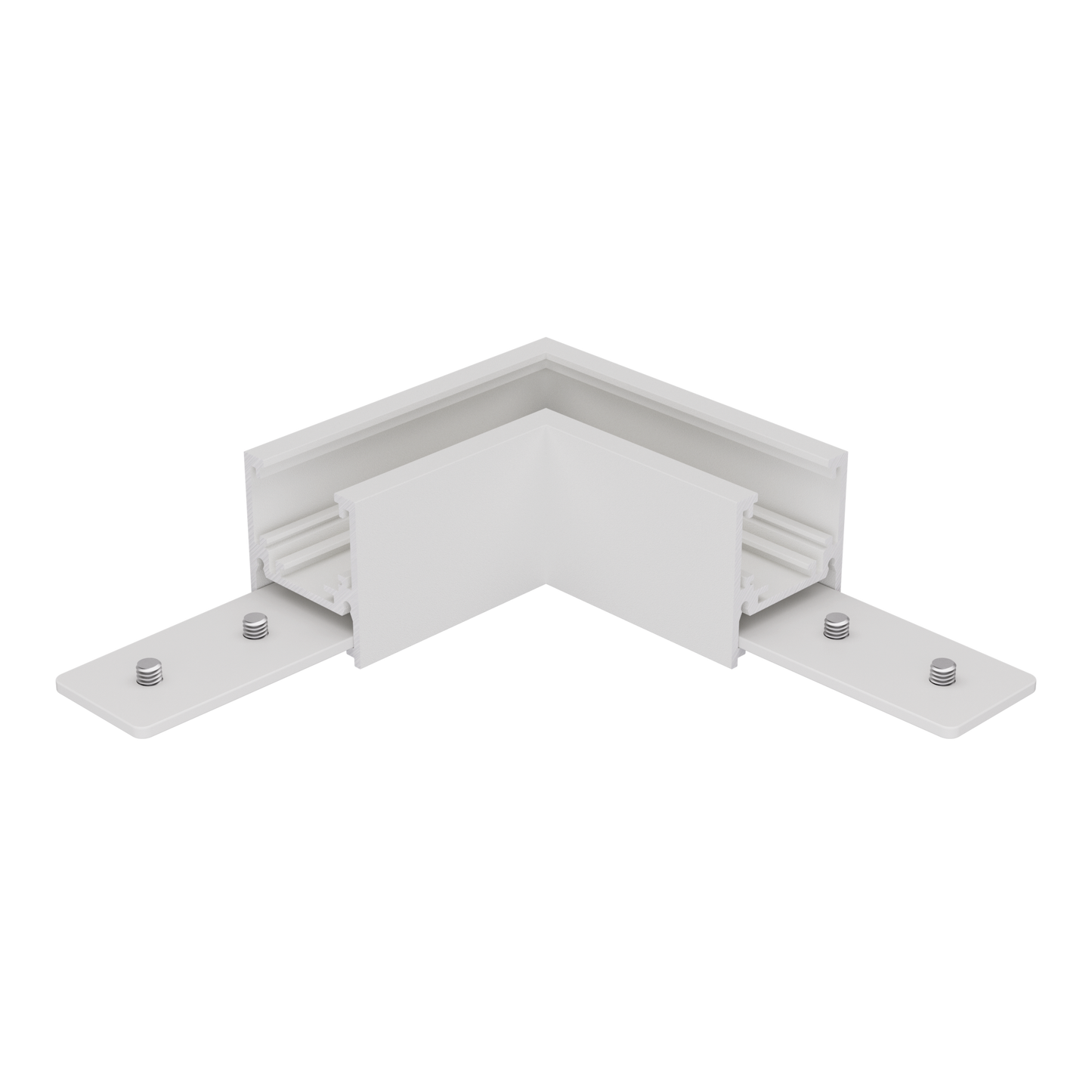 Horizontaler Eckverbinder für die Standard 48V Stromschiene